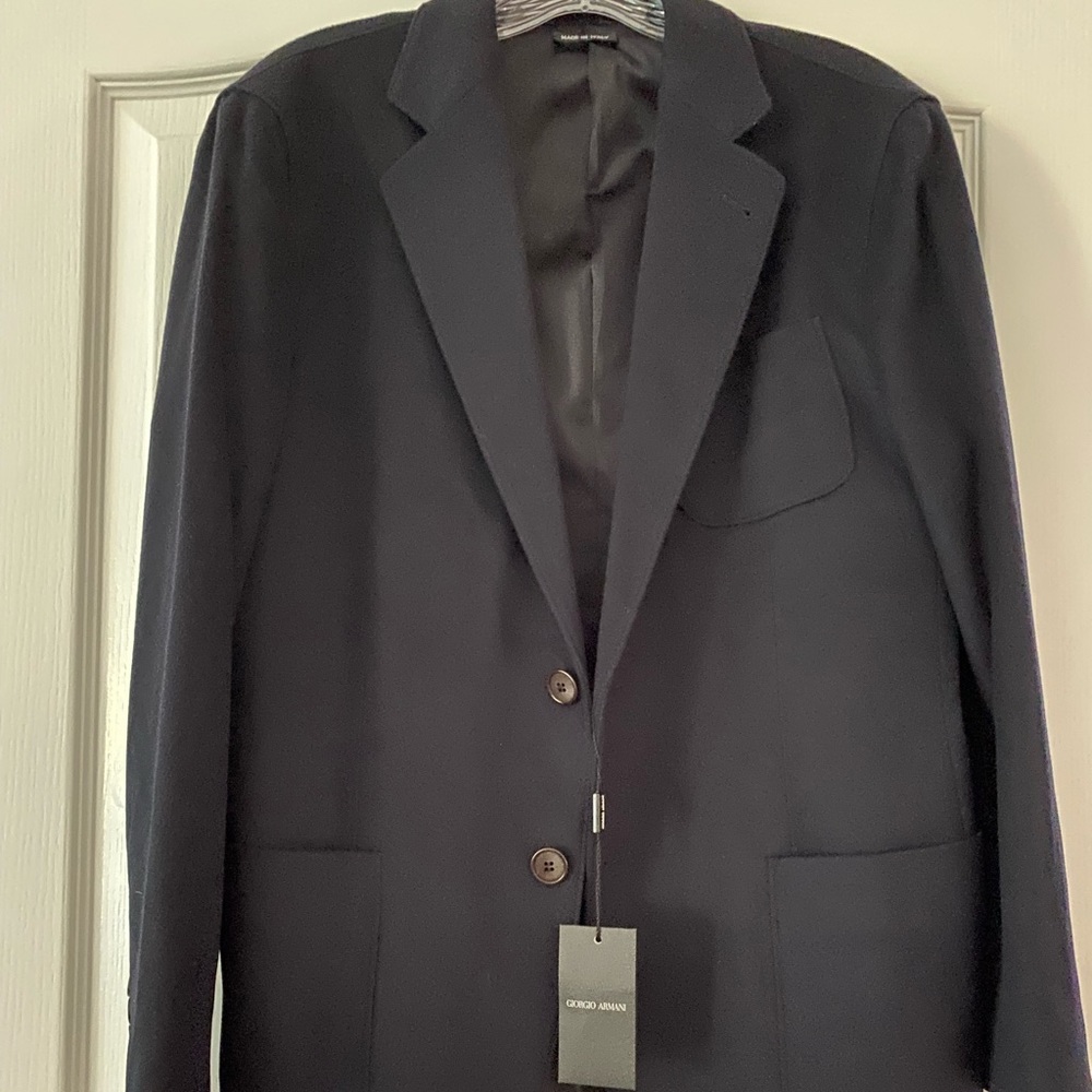 Giorgio Armani men’s Coat. Black. NEW!